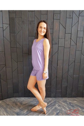 Легкий комплектик Toozz шорты + блуза из вискозы